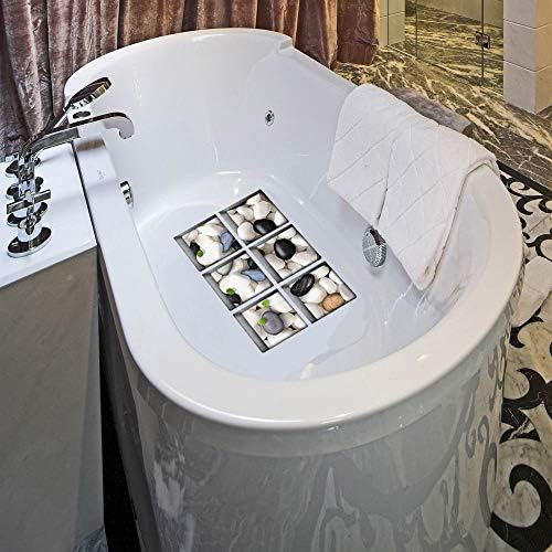 AILEGOU 3D Non-Slip Bathtub Stickers with 6 Animal Designs