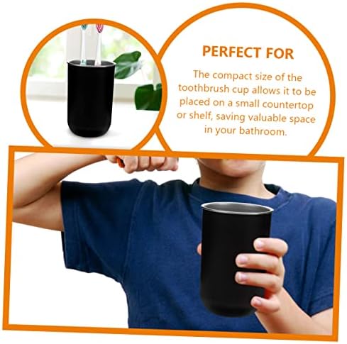 Hemoton 2 Pack Toothbrush Cup Holder Set