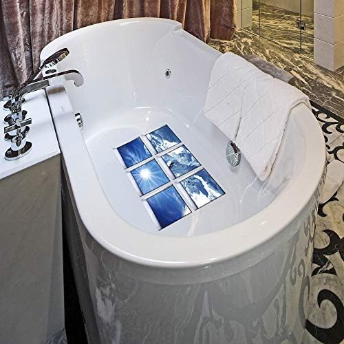 AILEGOU 3D Non-Slip Bathtub Stickers with Animal Design