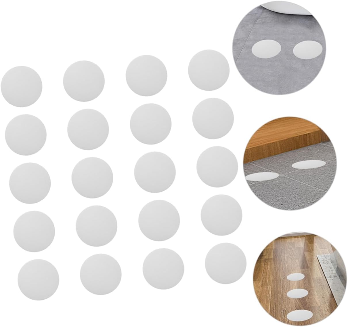 JECOMPRIS 1set Round Slip Stickers for Bathroom Safety