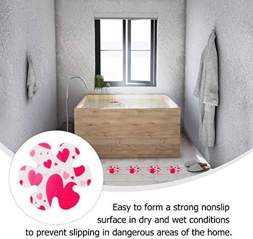 Hemoton 10pcs Non-Slip Bath Stickers for Safety