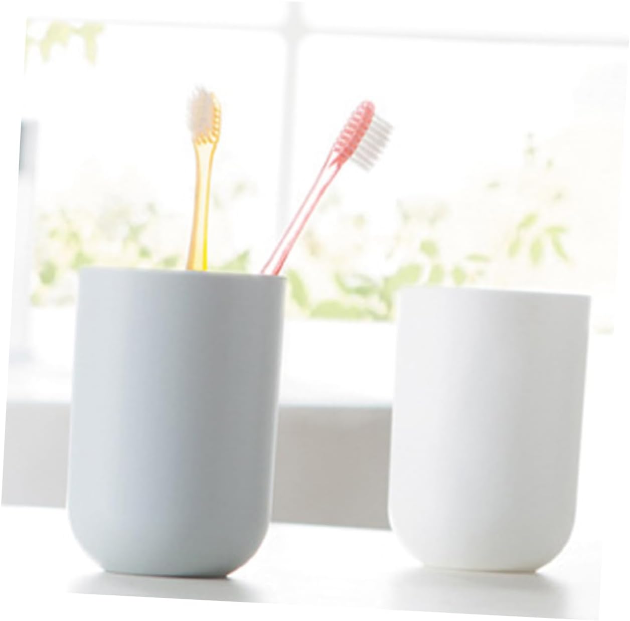 Cabilock PP Material Portable Mouthwash Cup with Japanese Style Design