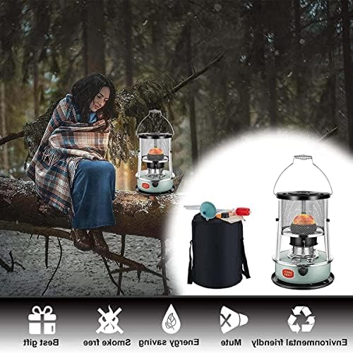 Adjustable Height Kerosene Stove with 4Wicks 8900 BTU