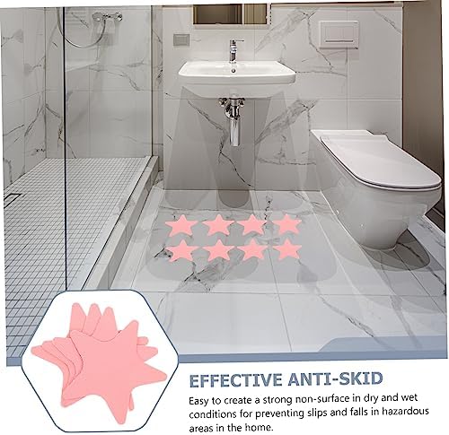 Garneck Star Shaped Non-Skid Bath Stickers