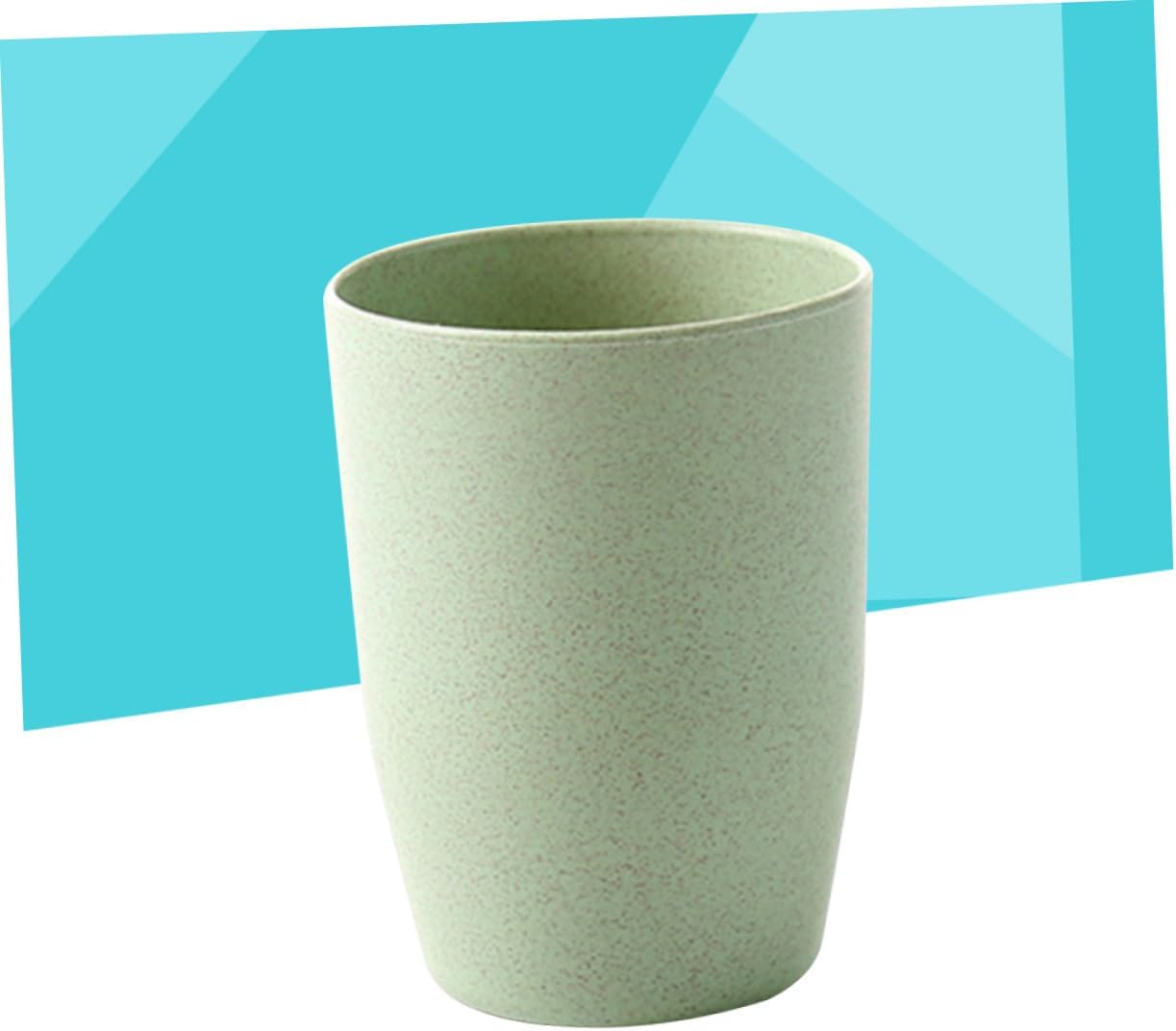 BRIGHTFUFU Wheat Stem Bathroom Tumbler for Adults