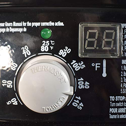 Master MH-190T-KFA Kerosene Forced Air Heater with Thermostat