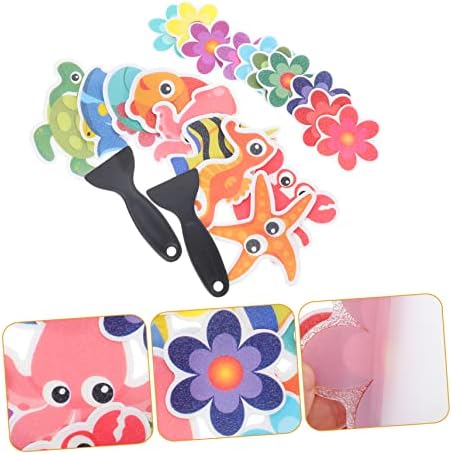 LIFKOME Non-Slip Bathtub Stickers with Animal Designs