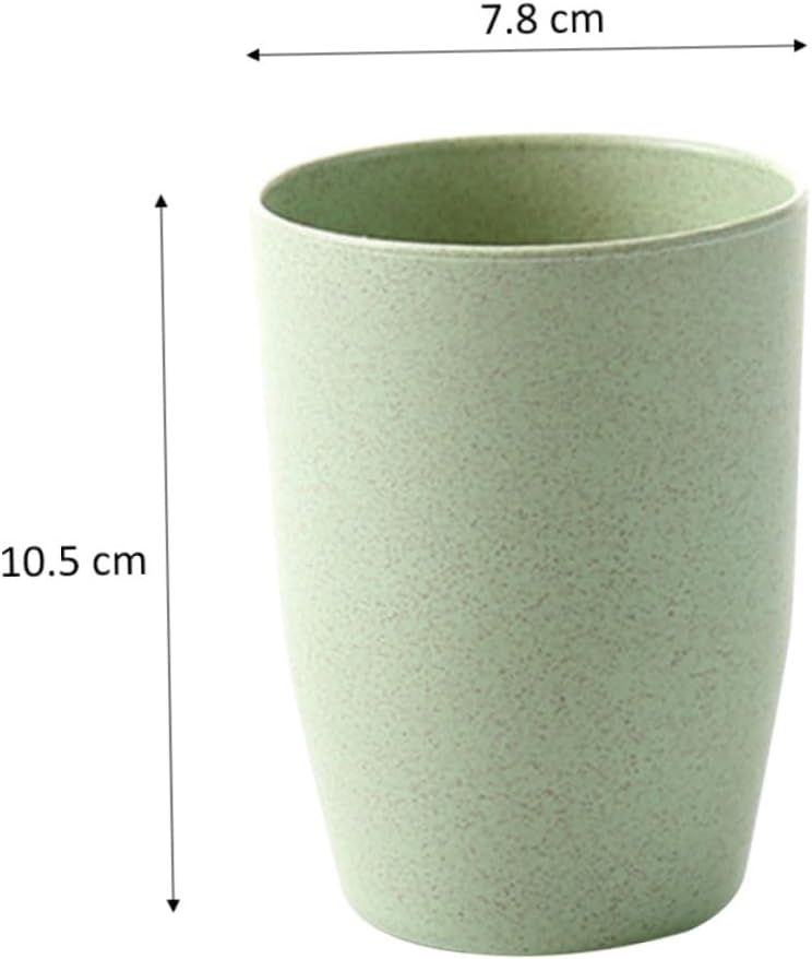 PRETYZOOM Wheat Stem Bathroom Tooth Cup Rinsing Mug