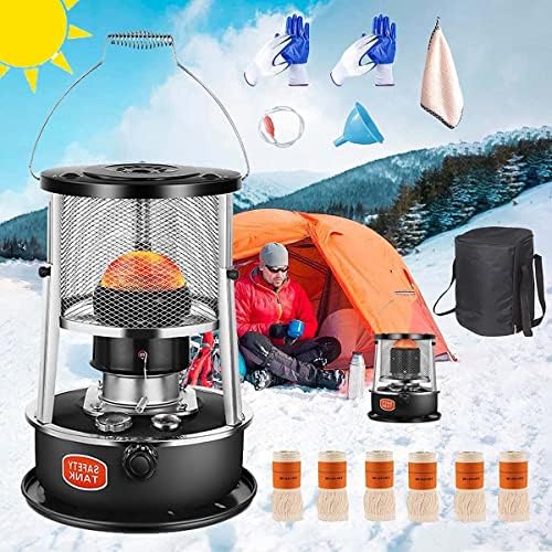 Adjustable Kerosene Stove with Storage Bag and Accessories