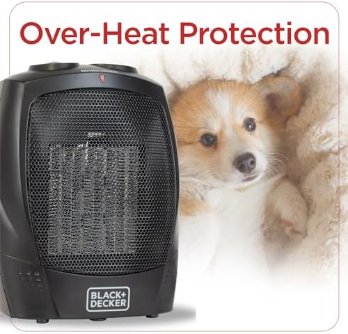 BLACKDECKER Portable Space Heater with Carry Handle