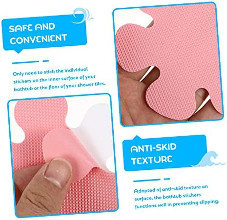 MAGICLULU Non Slip Bathtub Stickers with Scraper