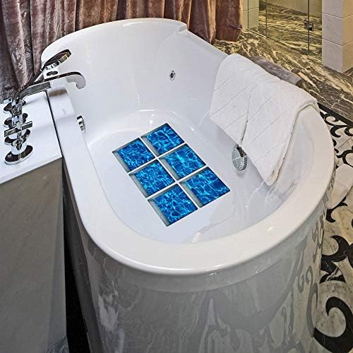 AILEGOU 3D Non-Slip Bathtub Stickers with Sea Animals