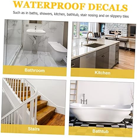 Hemobllo Non-Slip Bathtub Stickers with Anti-Skid Design