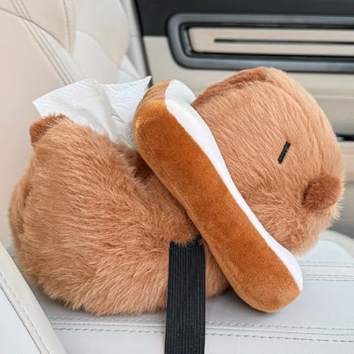 Ohsail Capybara Plush Tissue Box Holder 1