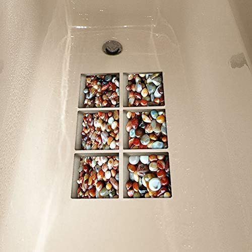 AILEGOU 3D Non-Slip Bathtub Stickers Set