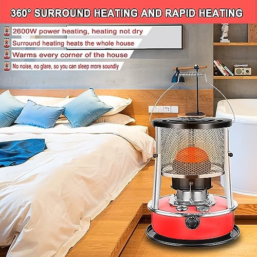 YEXLXLN Kerosene Heater Stove 9000 BTU Indoor Outdoor Portable