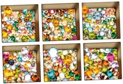Happyyami 6 Pack 3D Bathtub Stickers Non-Slip PVC Decor