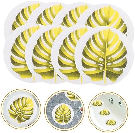 KONTONTY Leaf Shape Non-Slip Tub Decals