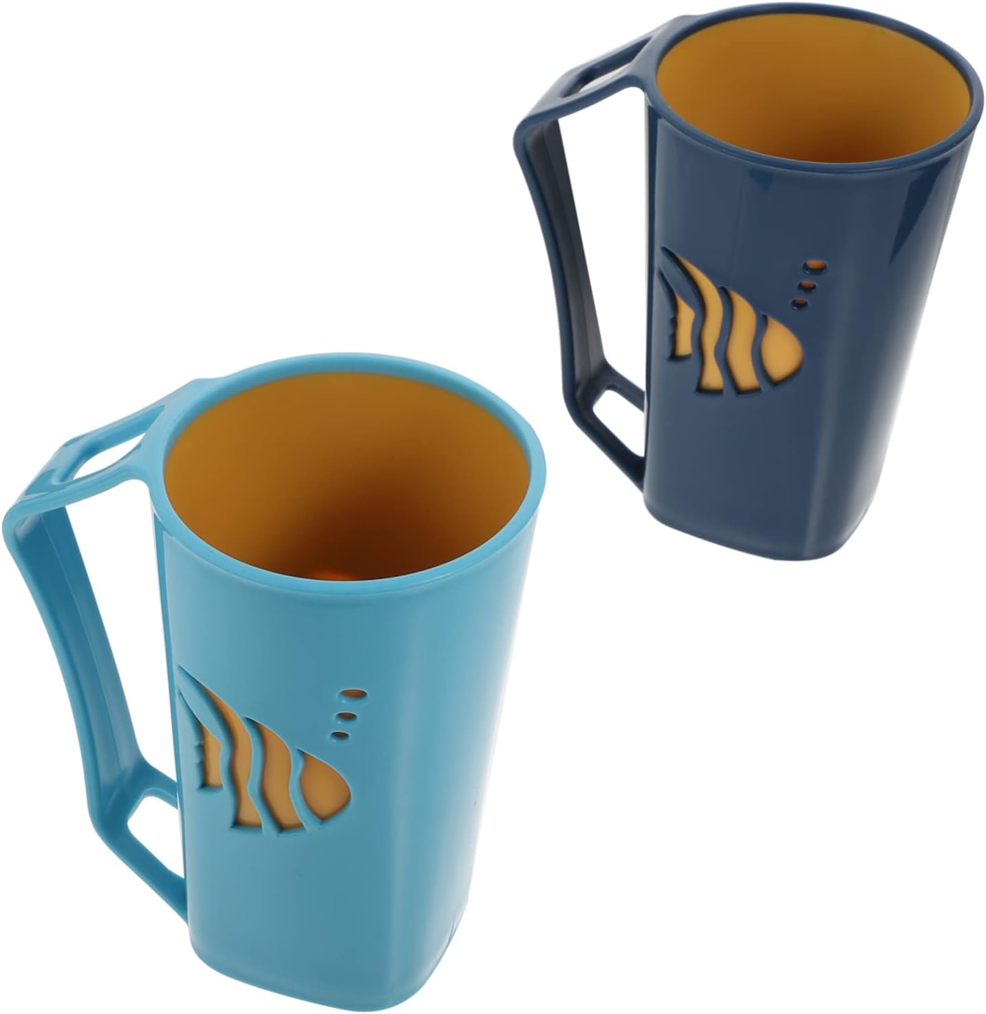Cabilock 2 Pcs Brush and Wash Cup for Bathroom and Kitchen