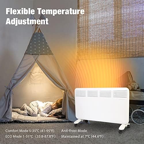 Vilobos 1500W Quiet Convection Space Heater