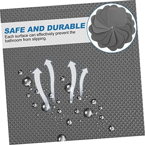 CANIGHT Non-Slip Bathtub Stickers Easy Peel Safety Decals 1