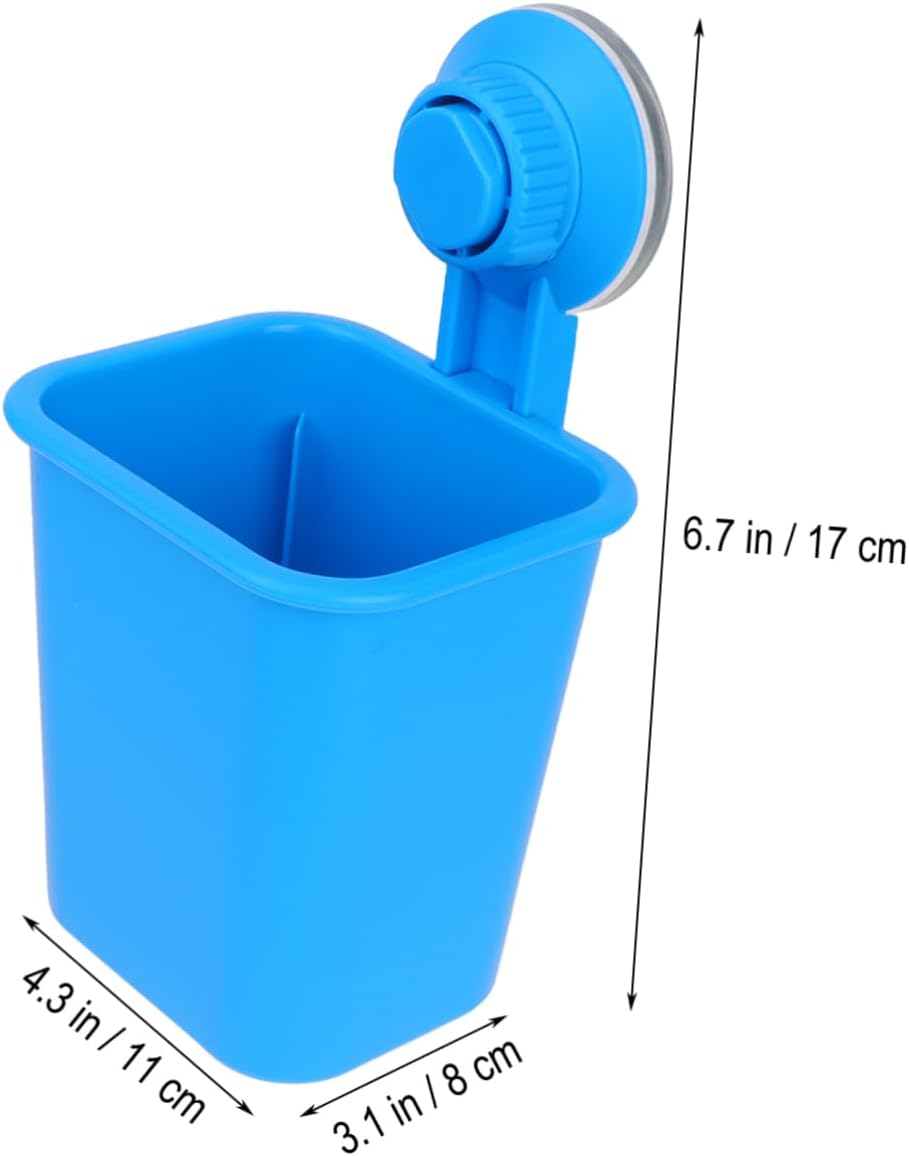 MAGICLULU Suction Cup Toothbrush Holder Blue