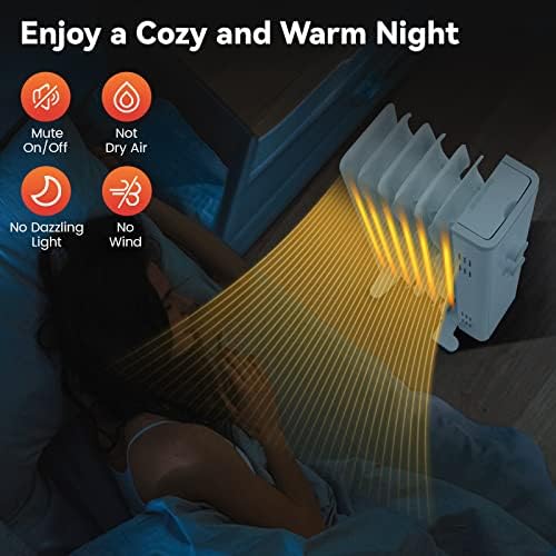 Tangkula 1500W Oil Filled Heater with 3 Modes and Thermostat 1