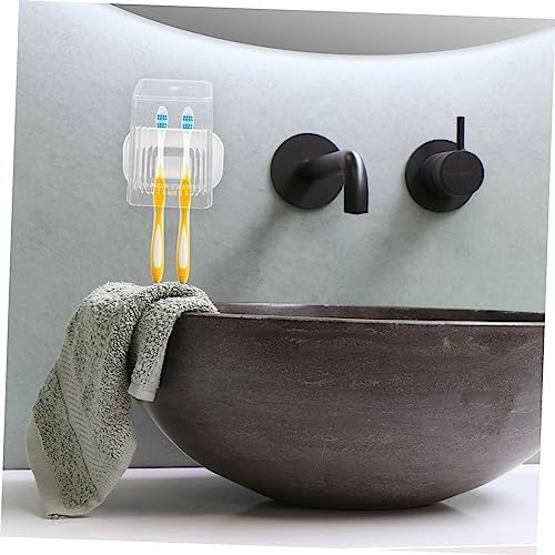 Ciieeo 2-Position Wall-Mounted Toothbrush Holder
