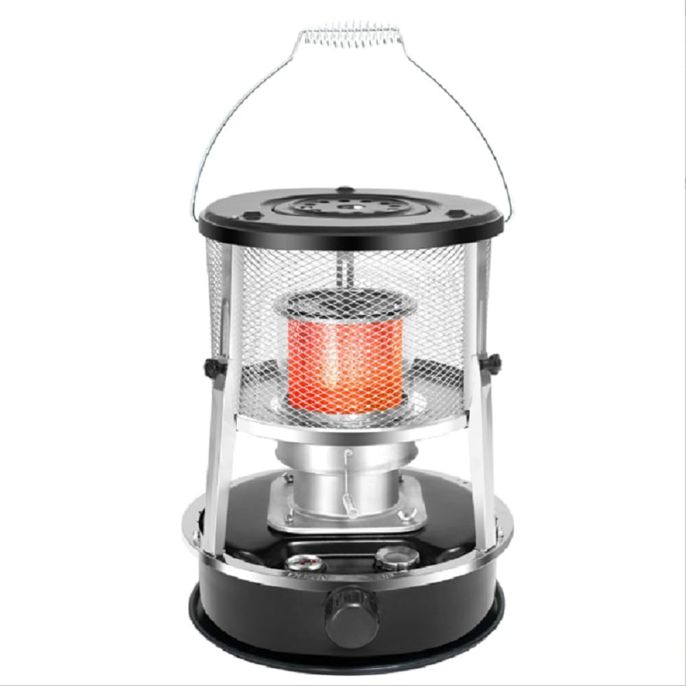 CNCEST 2 in 1 Kerosene Heater Stove 9000 BTU Portable Adjustable Black