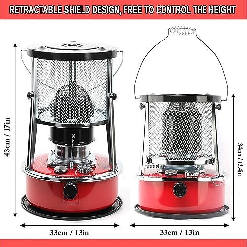 YEXLXLN Kerosene Heater Stove 9000 BTU Indoor Outdoor Portable