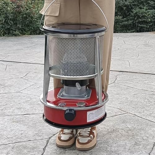 Outdoor Kerosene Heater with 6 Wicks and 2 Gloves