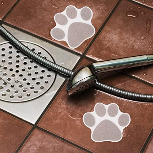 Luxshiny Non-Slip Bathtub Stickers for Dog 10pcs