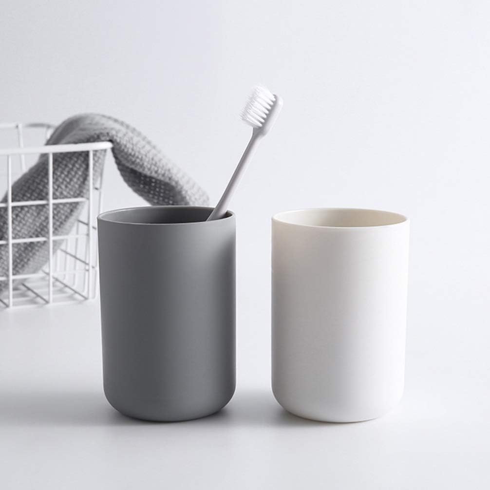 TOPBATHY 5Pcs Bathroom Tumbler Set for Home Travel