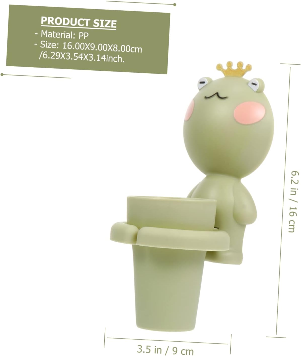 KONTONTY Cartoon Toothbrush Cup Holder