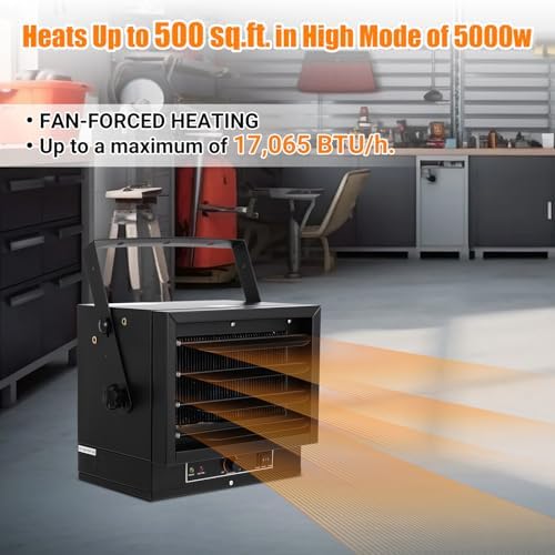 GarveeTech 5000W Ceiling Mount Garage Heater