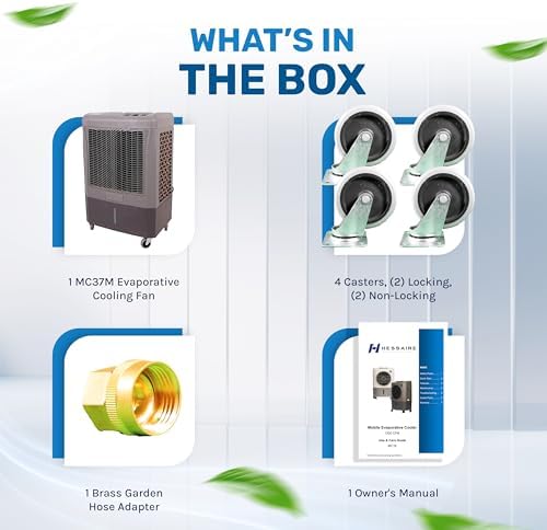 Hessaire MFC3600 2200CFM Evaporative Cooler