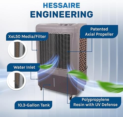 Hessaire MFC3600 2200CFM Evaporative Cooler