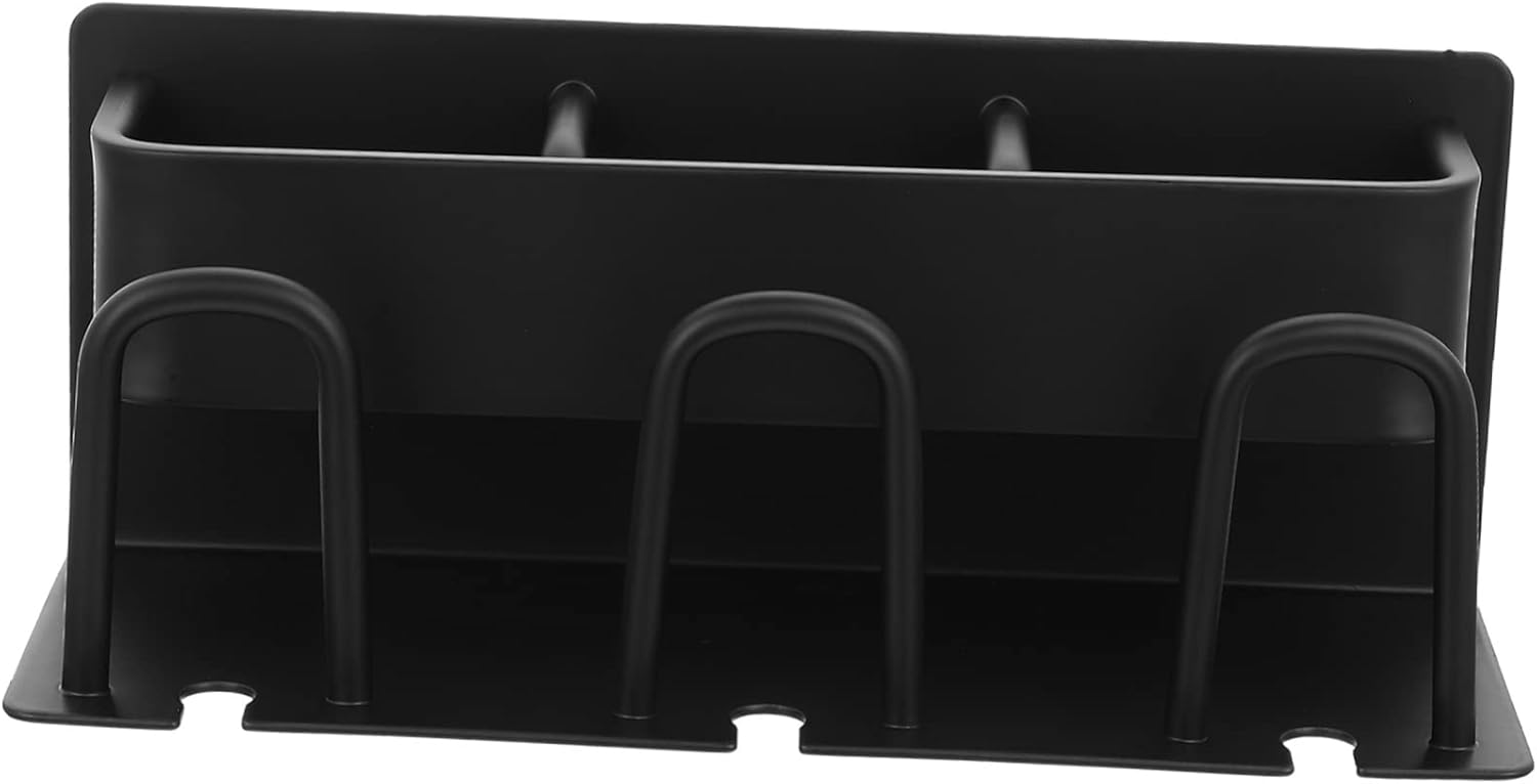 Wall Mounted Metal Toothbrush Holder with Cup Stand