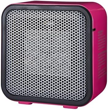 Amazon Basics Compact Ceramic Heater 500W Pink 59 x 32 x 6 Inches