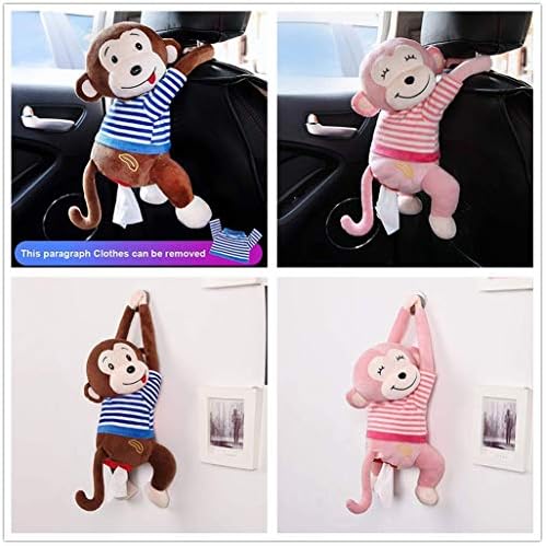 EKIMI Decorative Tissue Box with Cartoon Cover