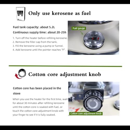 Irfora Kerosene Heater Stove Multifunctional
