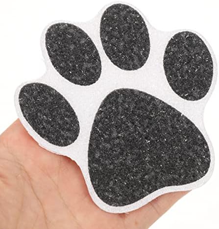 Kisangel Anti-Slip Bath Stickers 10pcs Dog Paw Design Decals