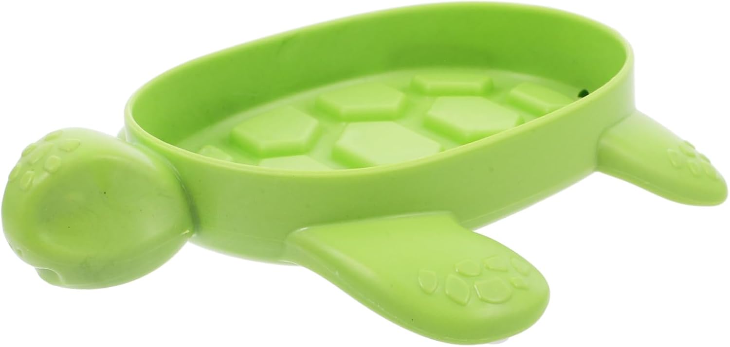 Veemoon Cute Cartoon Turtle Soap Holder for Bathroom