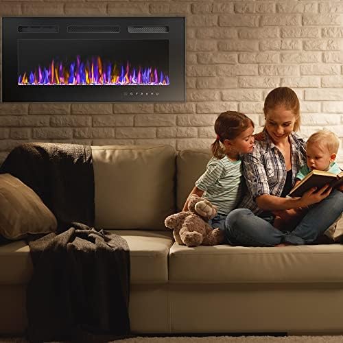 BETELNUT 36 Electric Fireplace with Remote Control