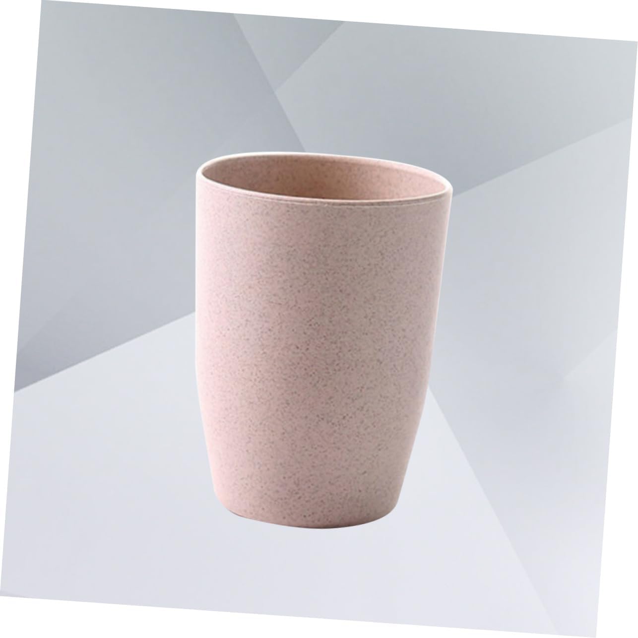 ETHZZLE Lightweight Stackable Wheat Straw Gargle Tumbler Cup for Adults and Kids