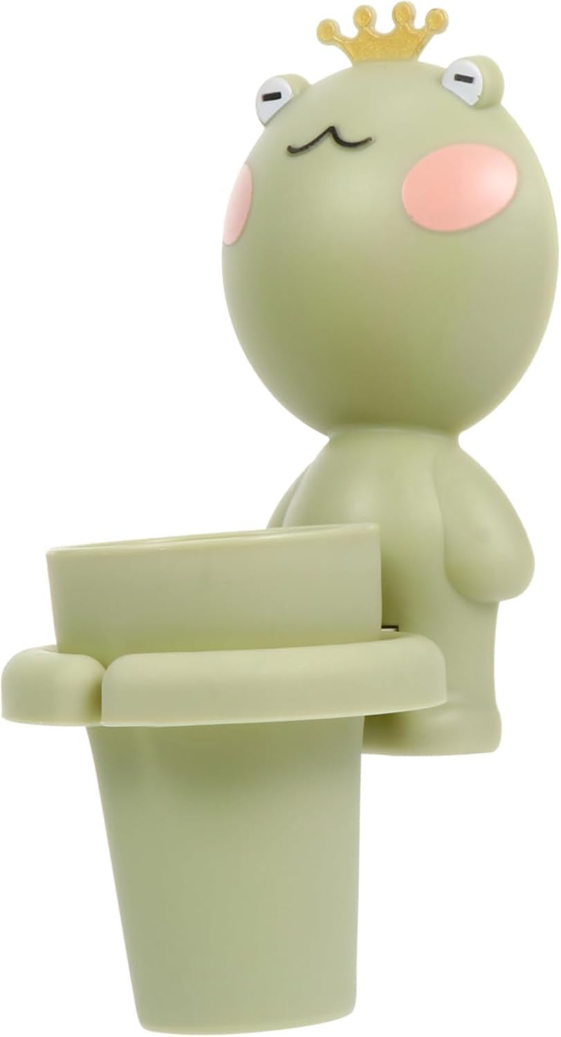 Cartoon Toothbrush Holder - Wall Mounted Bathroom Organizer