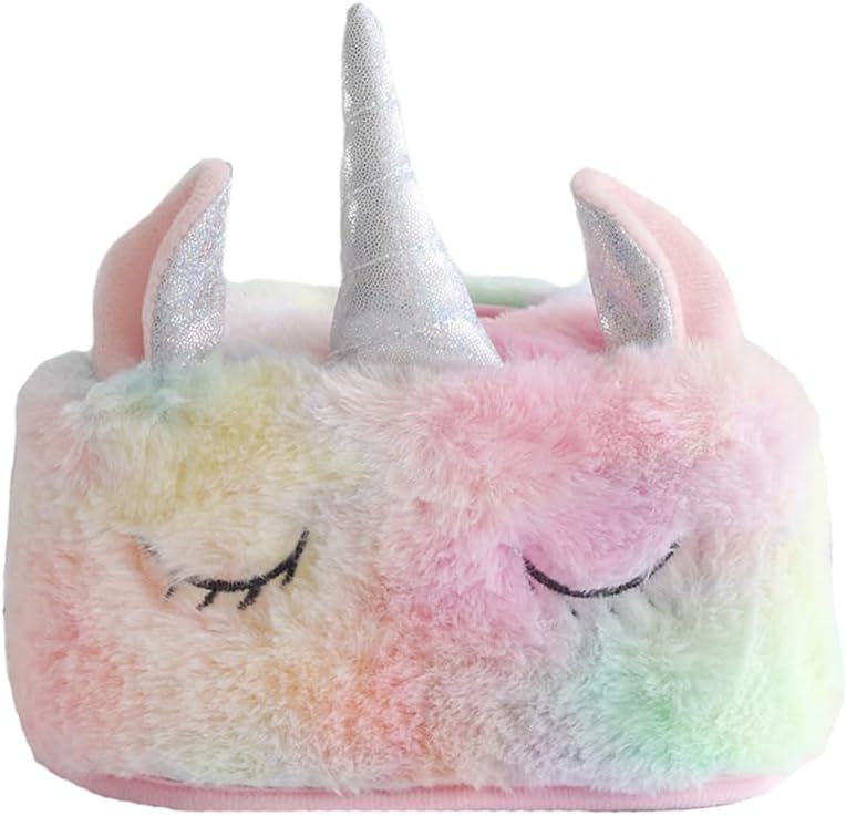 Zerodeko Unicorn Plush Tissue Box Holder