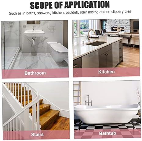 Zerodeko Non-Slip Bathtub Stickers 24pcs Anti-Slip Sticker for Bathroom Safety