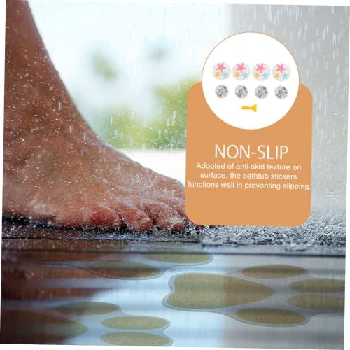 ABOOFAN 8Pcs Non-Slip Bathtub Stickers for Safety 1