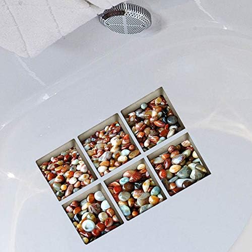 AILEGOU 3D Non-Slip Bathtub Stickers Set